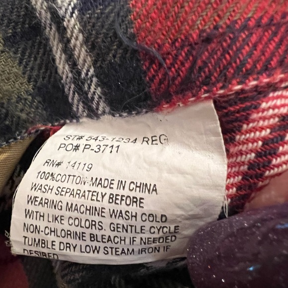 Big Mac workwear red plaid men’s shirt Size XXL - Picture 4 of 8